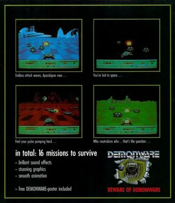 Mission Andromeda (Demonware) box cover back